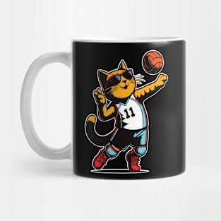 Volleyball Cat - Cat Sport Design Mug